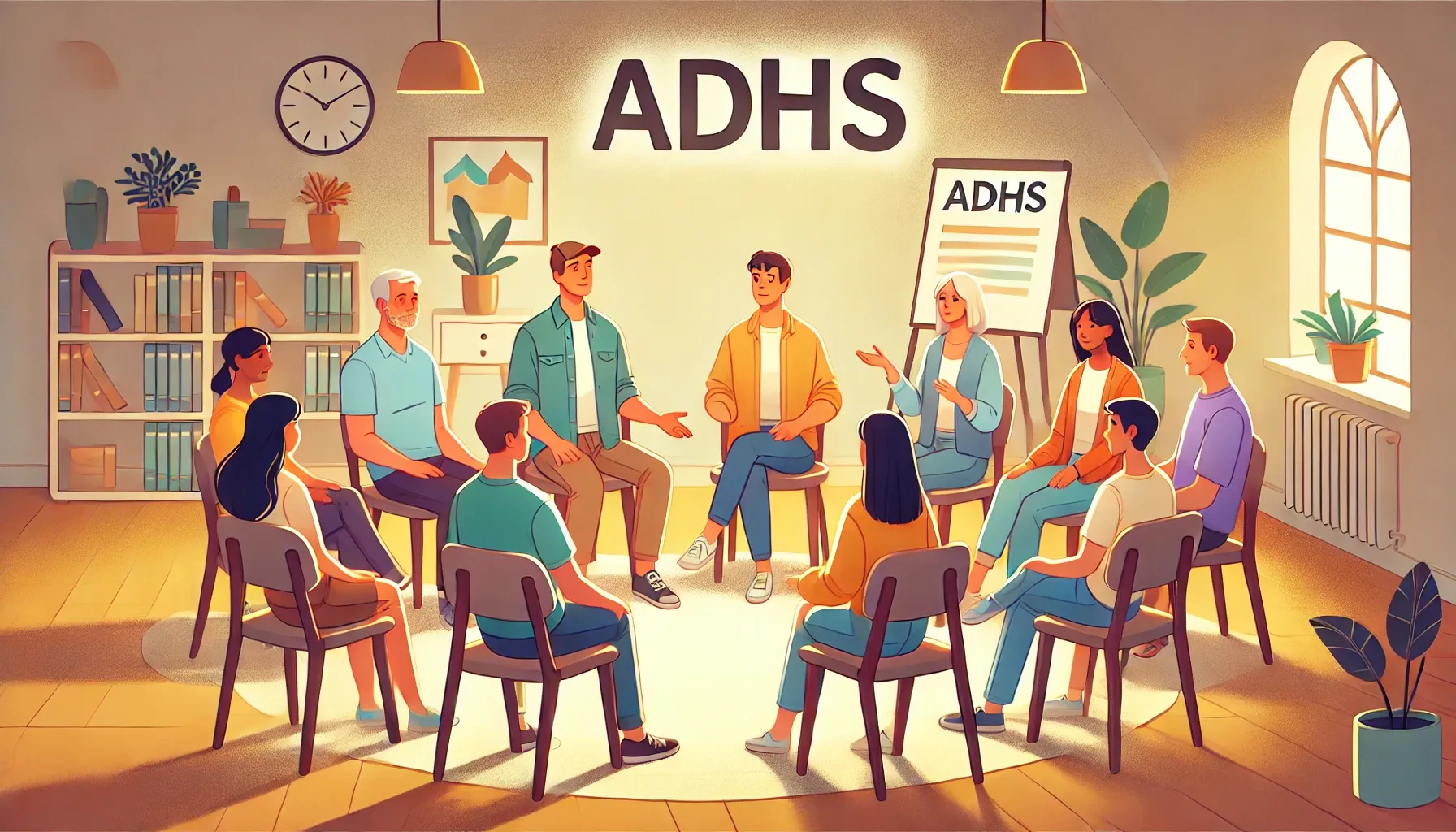 Therapeutische Gruppe für ADHS bei Erwachsenen